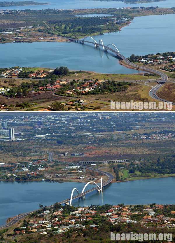 Vista Aérea da Ponte JK