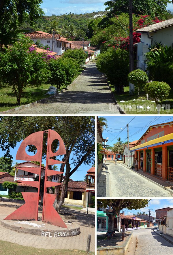 Vilarejo de Boipeba: belo e humilde