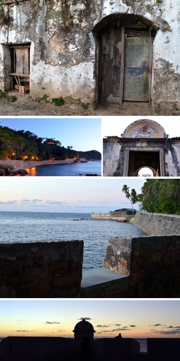 Fortaleza de Tapirandu no Morro de São Paulo