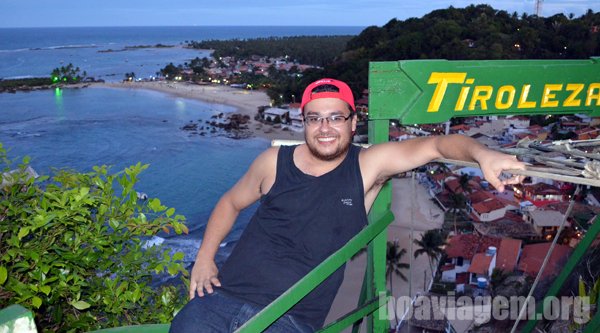 Mirante da Tiroleza no Morro de São Paulo