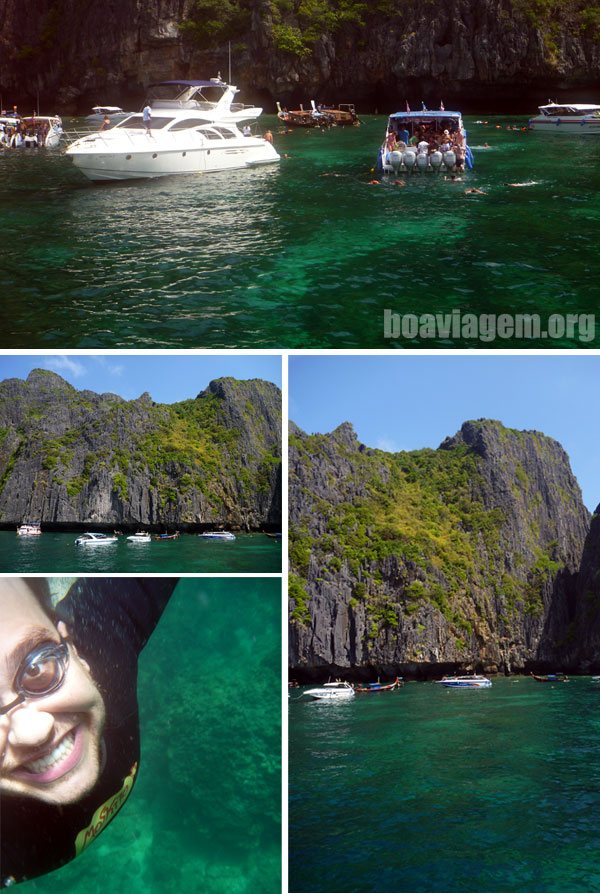 Mergulhando em Koh Phi Phi na Tailândia