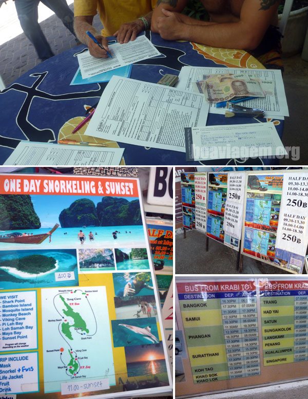 3.000 Baht por um mergulho em qualquer lugar de Koh Phi Phi