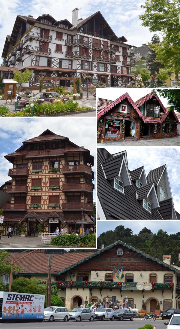 A fantástica arquitetura das construções de Gramado