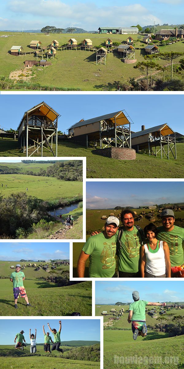 Belos campos abertos nos arredores - contato com a natureza!