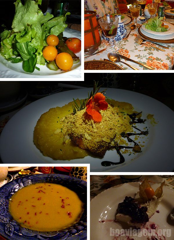 Gastronômia de altíssimo nível no jantar do Parador da Montanha