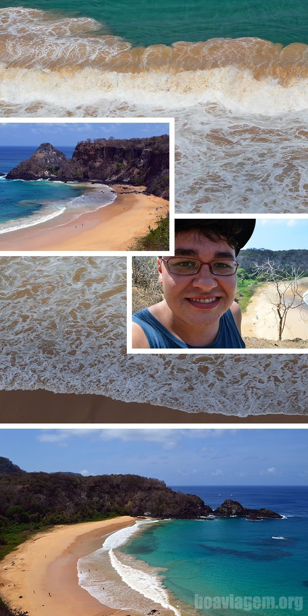 A mais bela praia brasileira - Baía do Sancho em Noronha