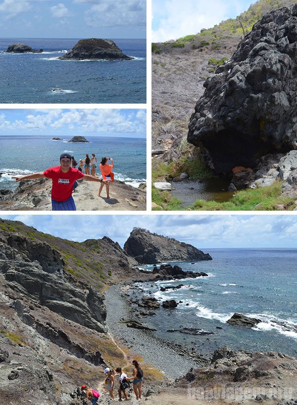 Chegando na reta final da Trilha dos Abreus em Noronha