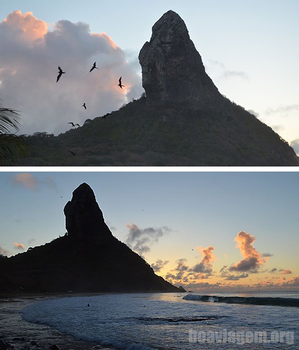 Pôr do Sol no Morro do Pico em Fernando de Noronha
