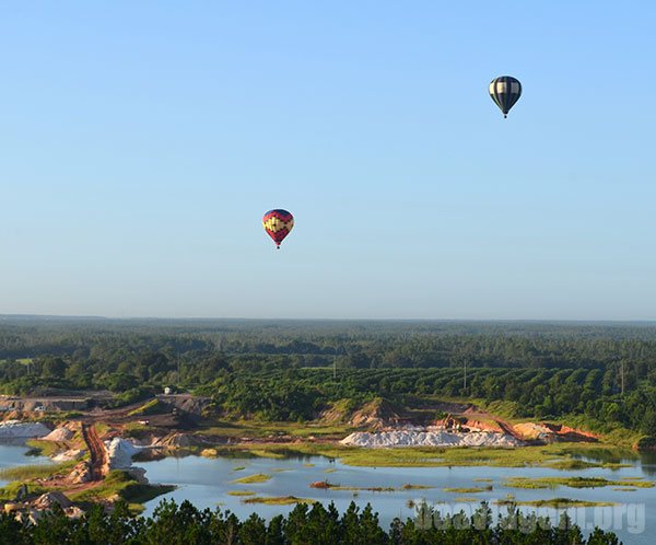 Uma experiência para recordar por toda vida - voo de balão em Orlando