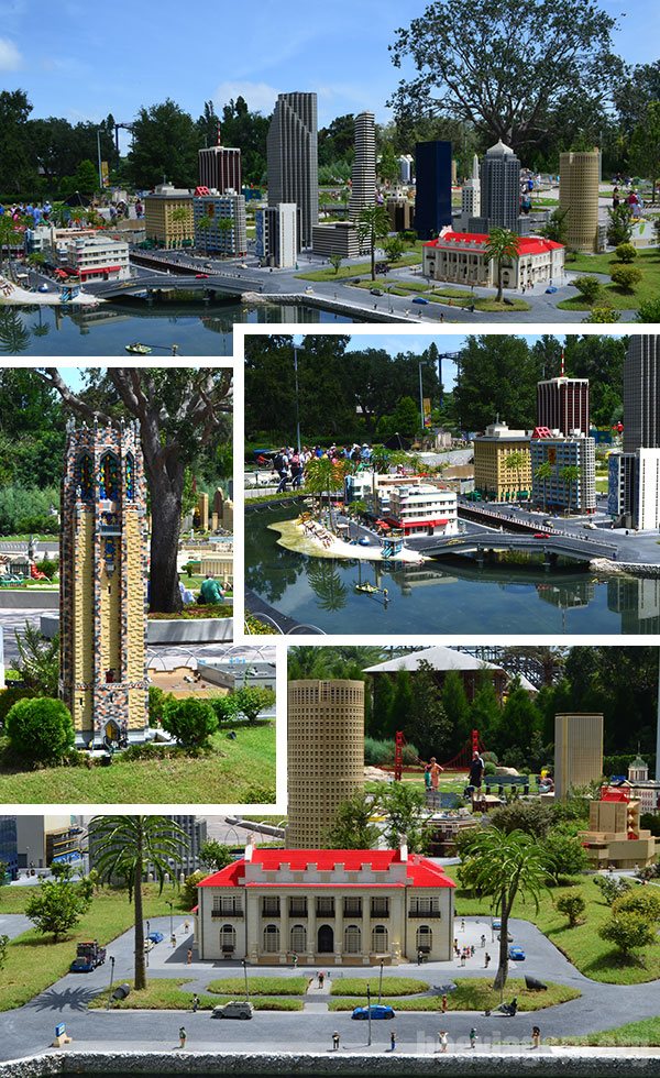 Belíssimas maquetes das cidades americanas construídas com Lego