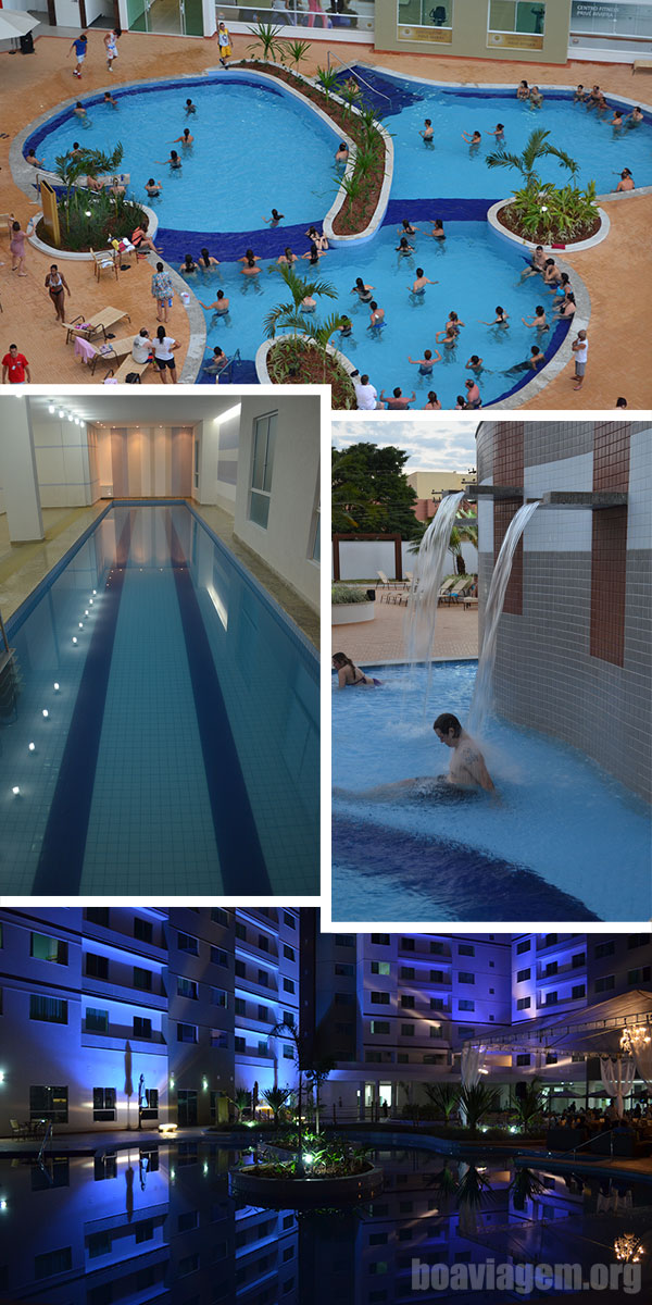 Piscinas termais do Privé Riveira Park Hotel