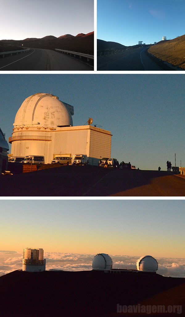 Chegando no topo do Vulcão Mauna Kea