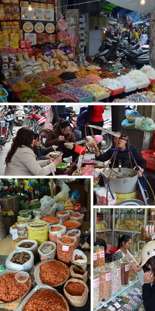 Feirantes, vendedores de rua, ambulantes, especiarias, comidas...