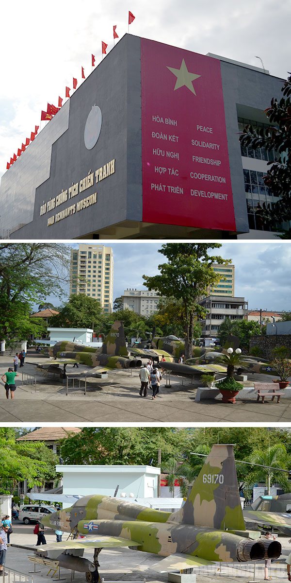 Museu da Guerra em Ho Chi Minh City