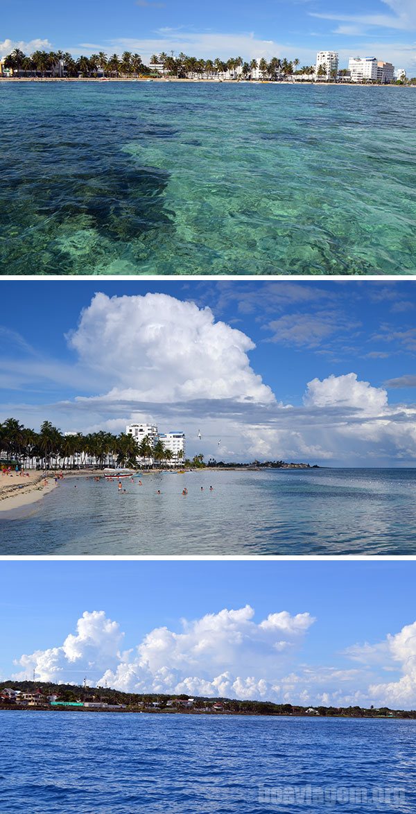 A beleza do mar caribenho que banha San Andrés