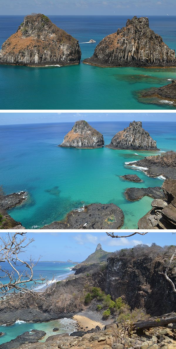 Morro Dois Irmãos, Baía dos Porcos, Cacimba do Padre e a vista do Pico