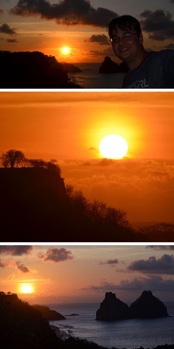 Pôr do Sol no Forte do Boldró