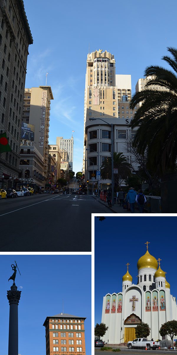 Alguns destaques de uma caminhada matinal por SF