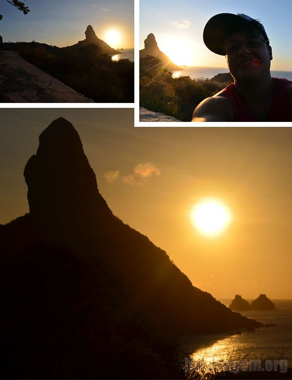 Pôr do Sol em Noronha