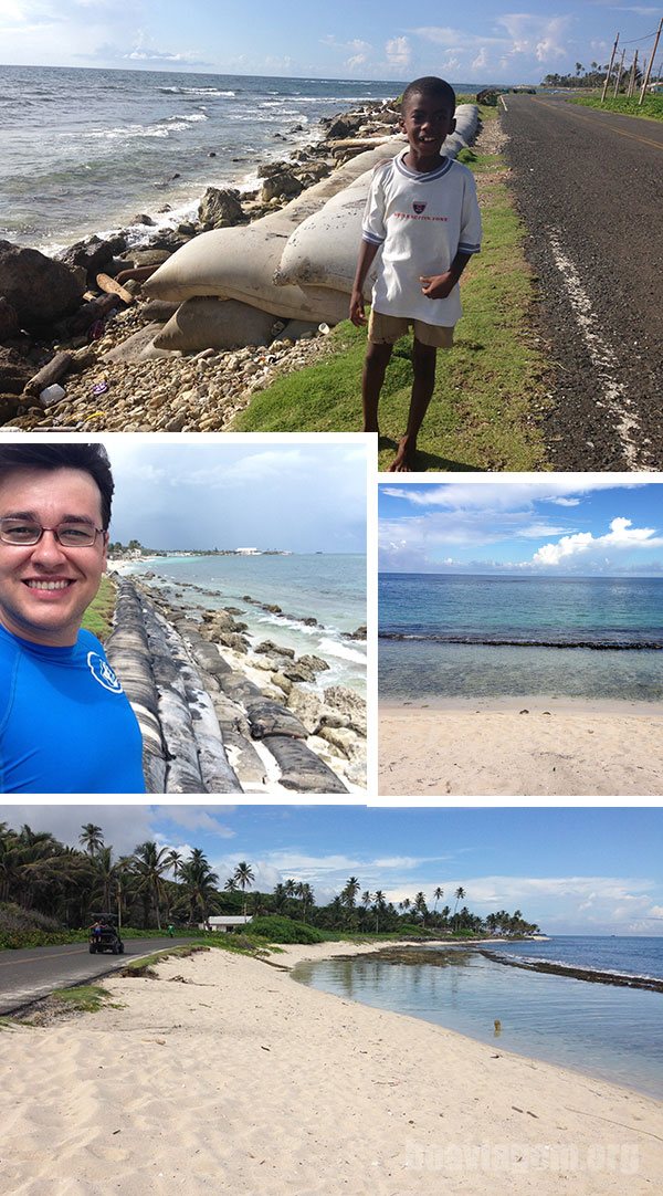 Praia parecida com Morro Alto em San Andrés