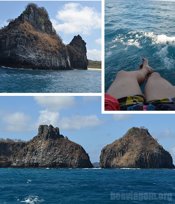 Retornando pelo Mar de Dentro contemplando de perto os 2 irmãos