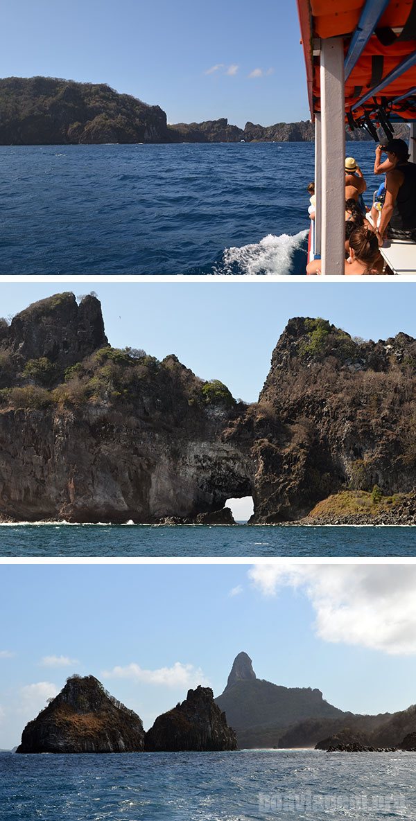Navegando até um dos extremos da Ilha - a Ponta da Sapata