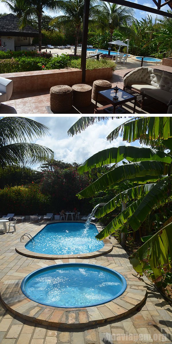 Piscina do Dolphin Hotel em Fernando de Noronha