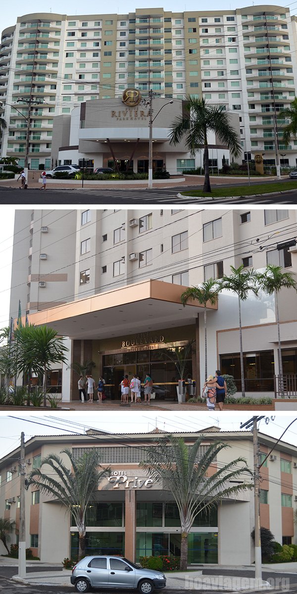 Hotéis do Grupo Privé: Riviera, Boulevard e Hotel Privé