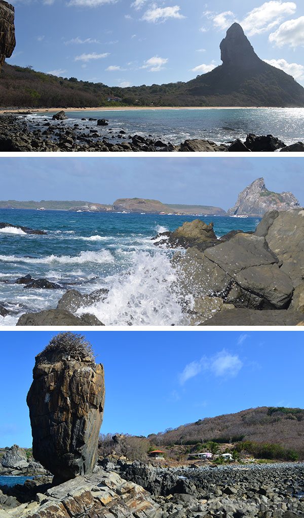 Pedra do Pião em Fernando de Noronha