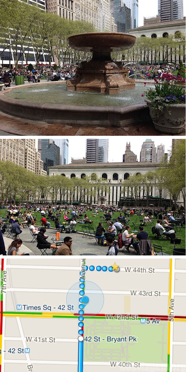 Localização do Sofitel é extremamente privilegiada, próximo ao Bryant Park