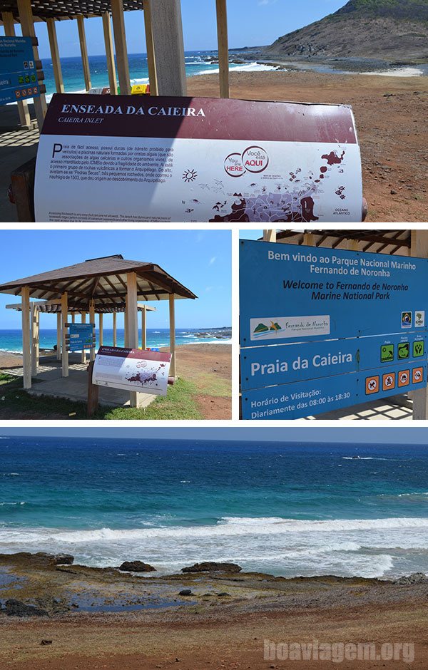 Enseada da Caieira em Fernando de Noronha