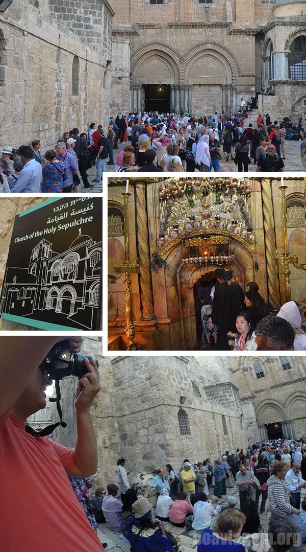 Igreja do Santo Sepulcro em Jerusalém - Israel