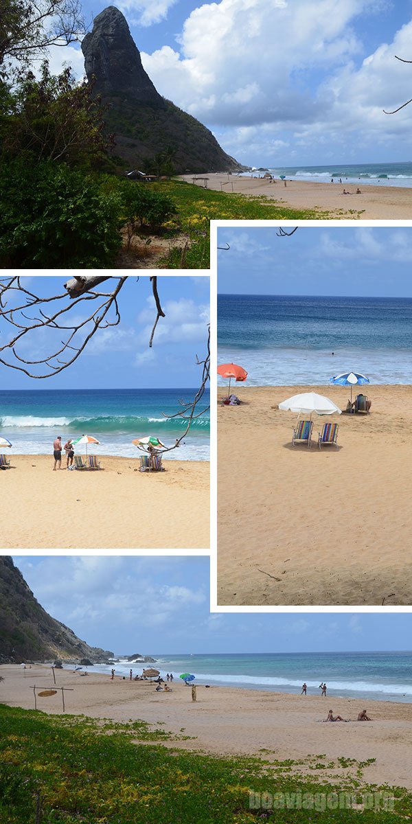 Praia da Conceição em Fernando de Noronha