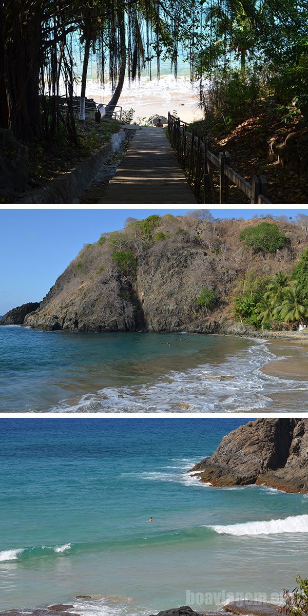 Praia do Cachorro em Noronha