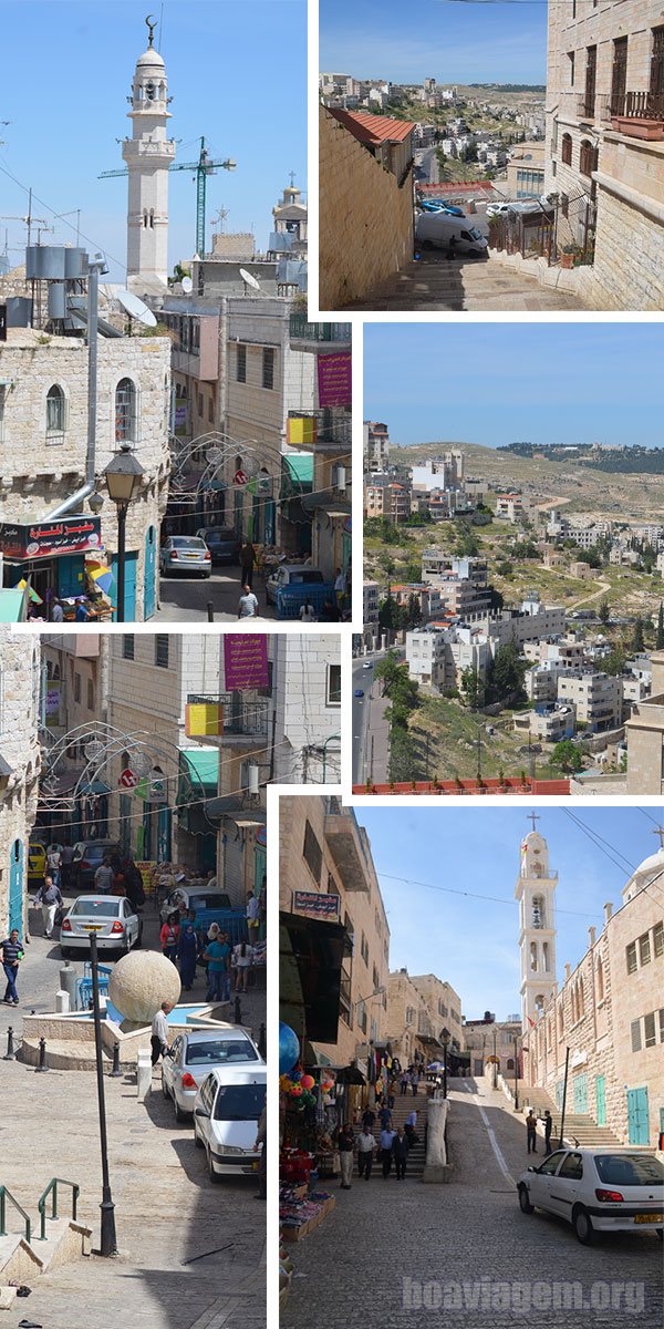 Manjedoura na cidade de Belém, na Palestina