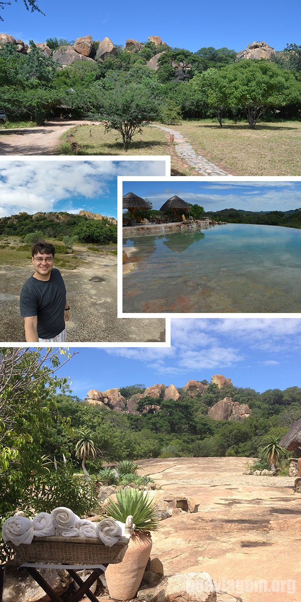 Colinas de Matobo no Zimbábue