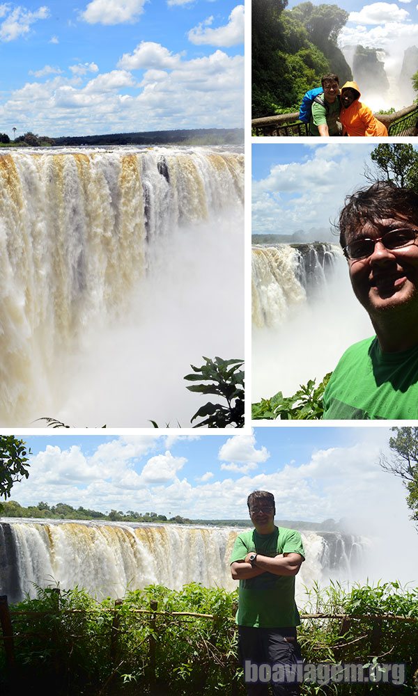 A maior das cataratas - Vic Falls