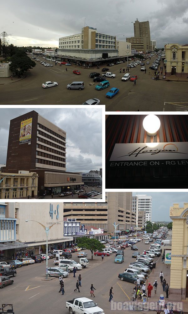 Horizon Lounge possui a melhor vista do centro de Bulawayo
