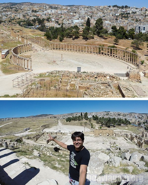 Fórum Romano em Gérasa - Jordânia