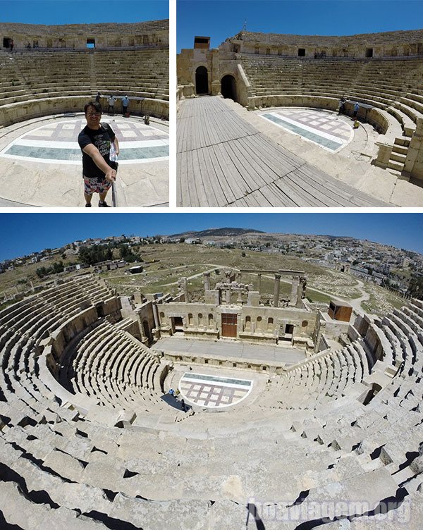 Teatro sul em Jarash (Gérasa) - Jordânia