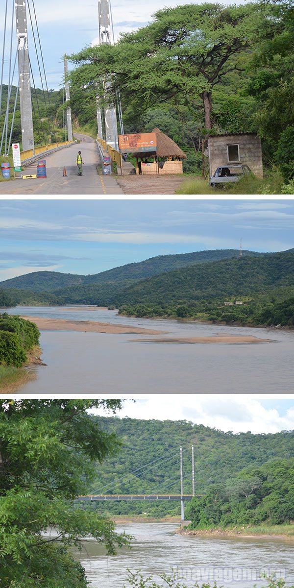 Paisagens em selva no coração da Zâmbia