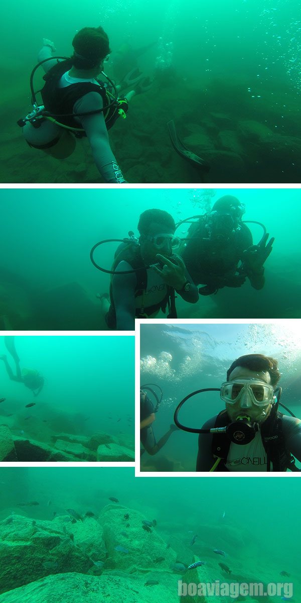 Mergulho em Cape Maclear - Malawi