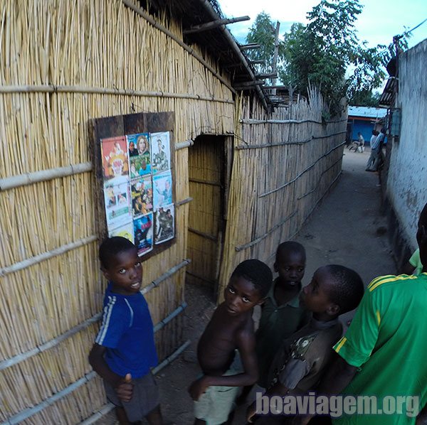 Cinema em Cape Maclear - Malawi - África