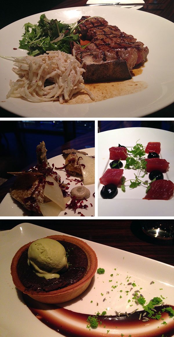 Jantar londrino no The Shard