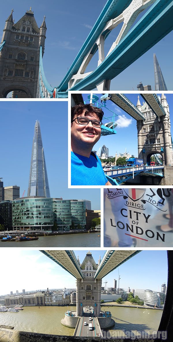 Nossa atração principal em Londres: a Tower Bridge