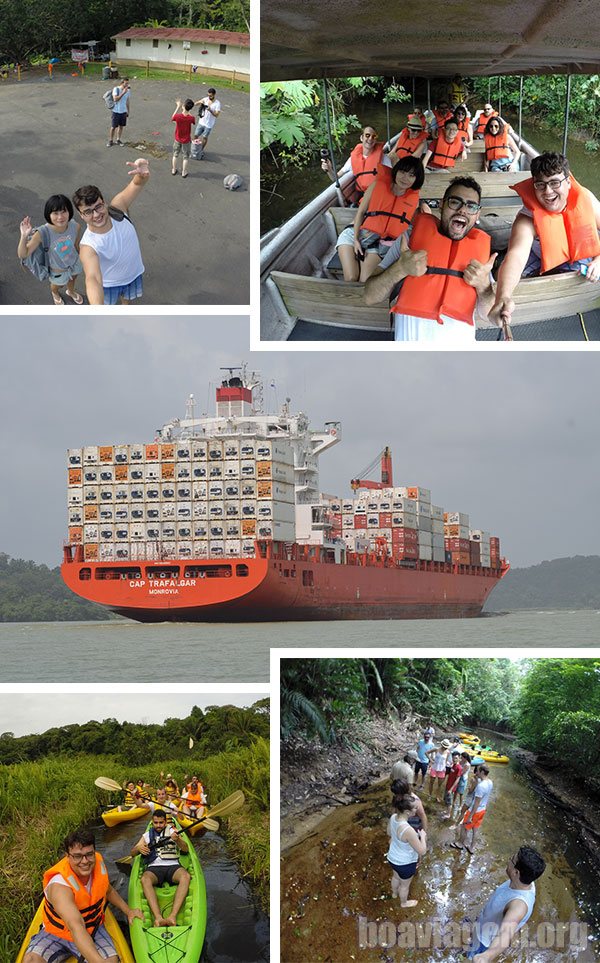 Passeio de barco e kayaking na Cidade do Panamá