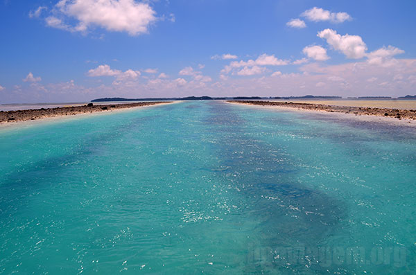 German's Chanell no Palau - Micronésia