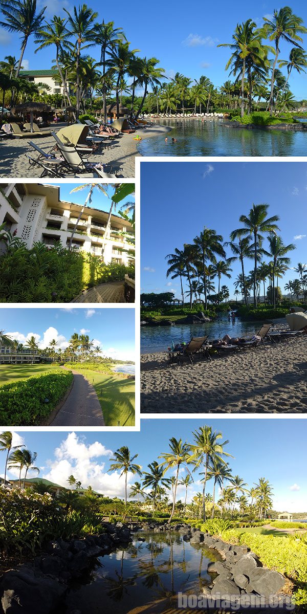 Paisagens do Grand Hyatt Kauai