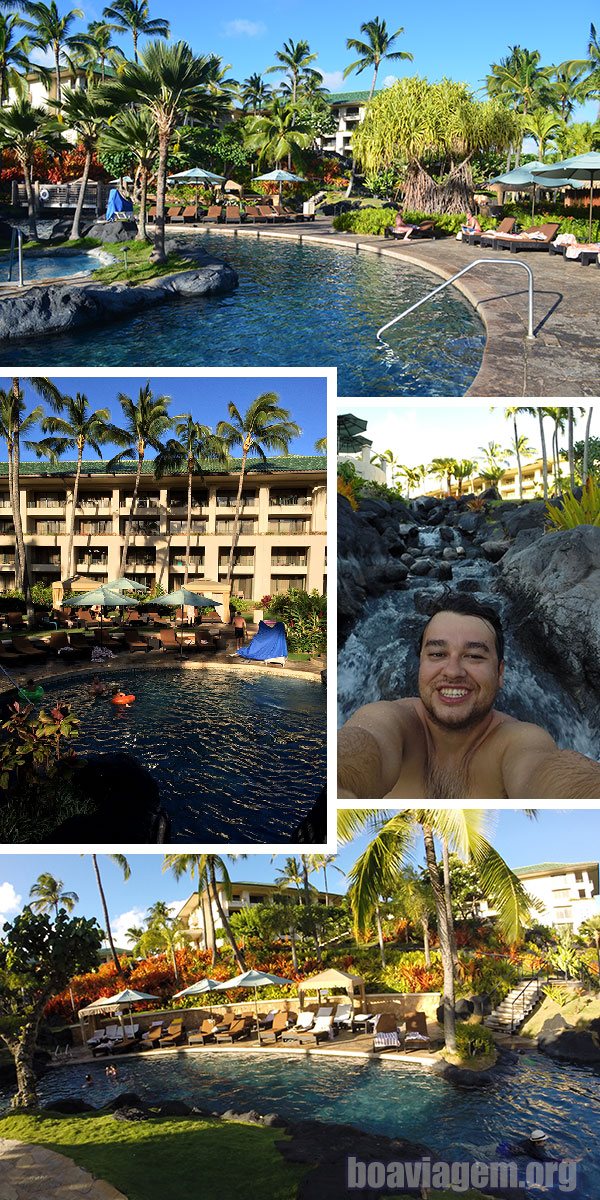 Lazy River no Grand Hyatt Kauai