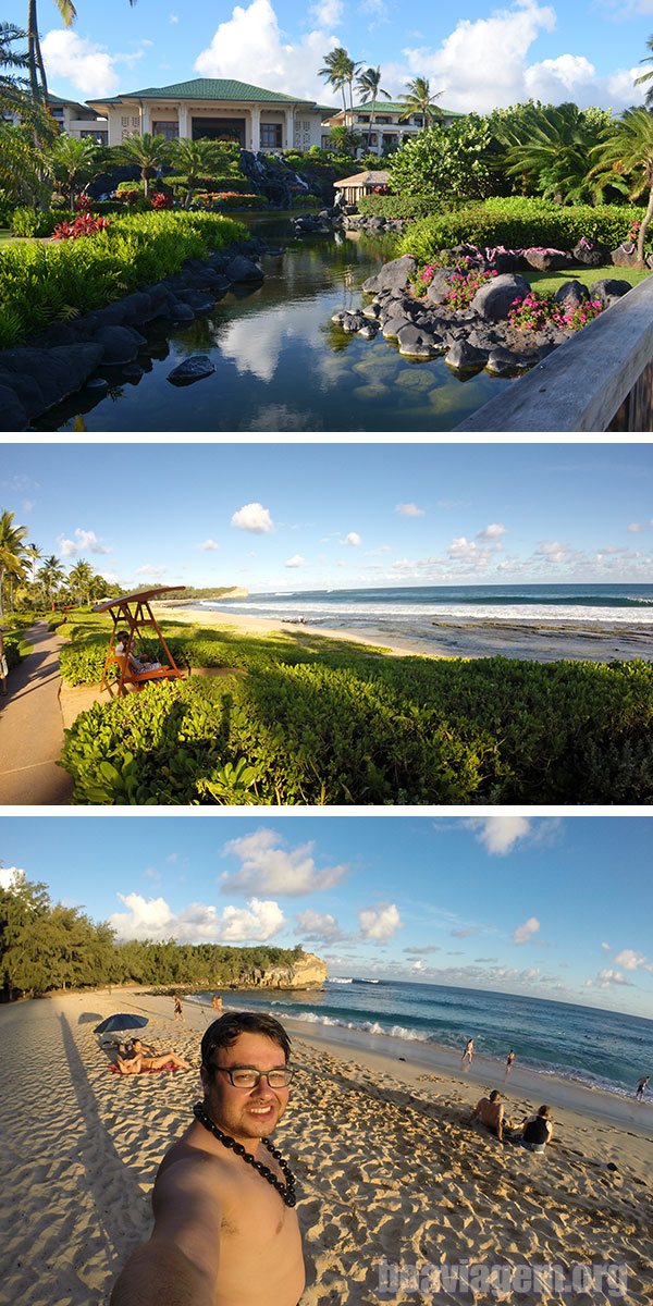 Praia do Grand Hyatt Kauai